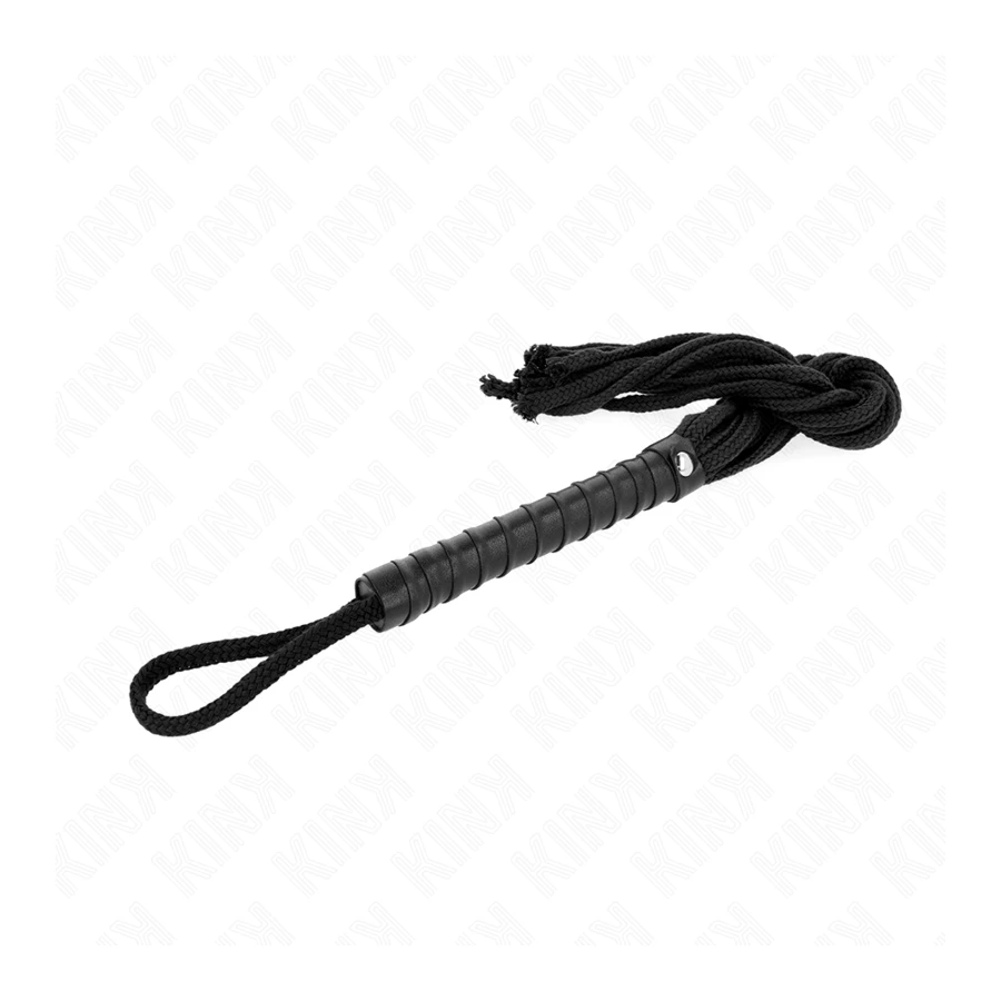 KINK - SCHWARZE SEILPEITSCHE 56 CM